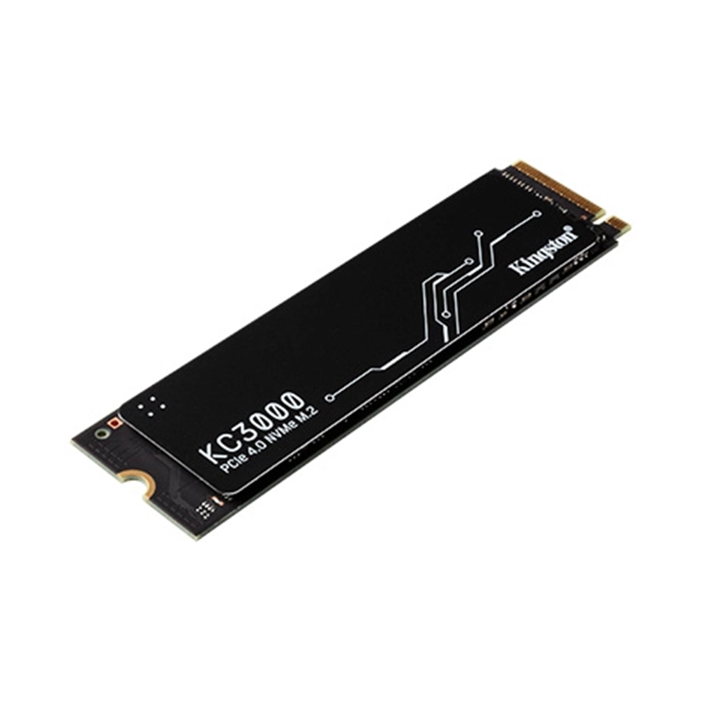 SSD Kingston KC3000 512GB – PCIe 4.0 x4, Tốc Đọc 7.000 MB/s, Ghi 3.900 MB/s, DRAM Cache
