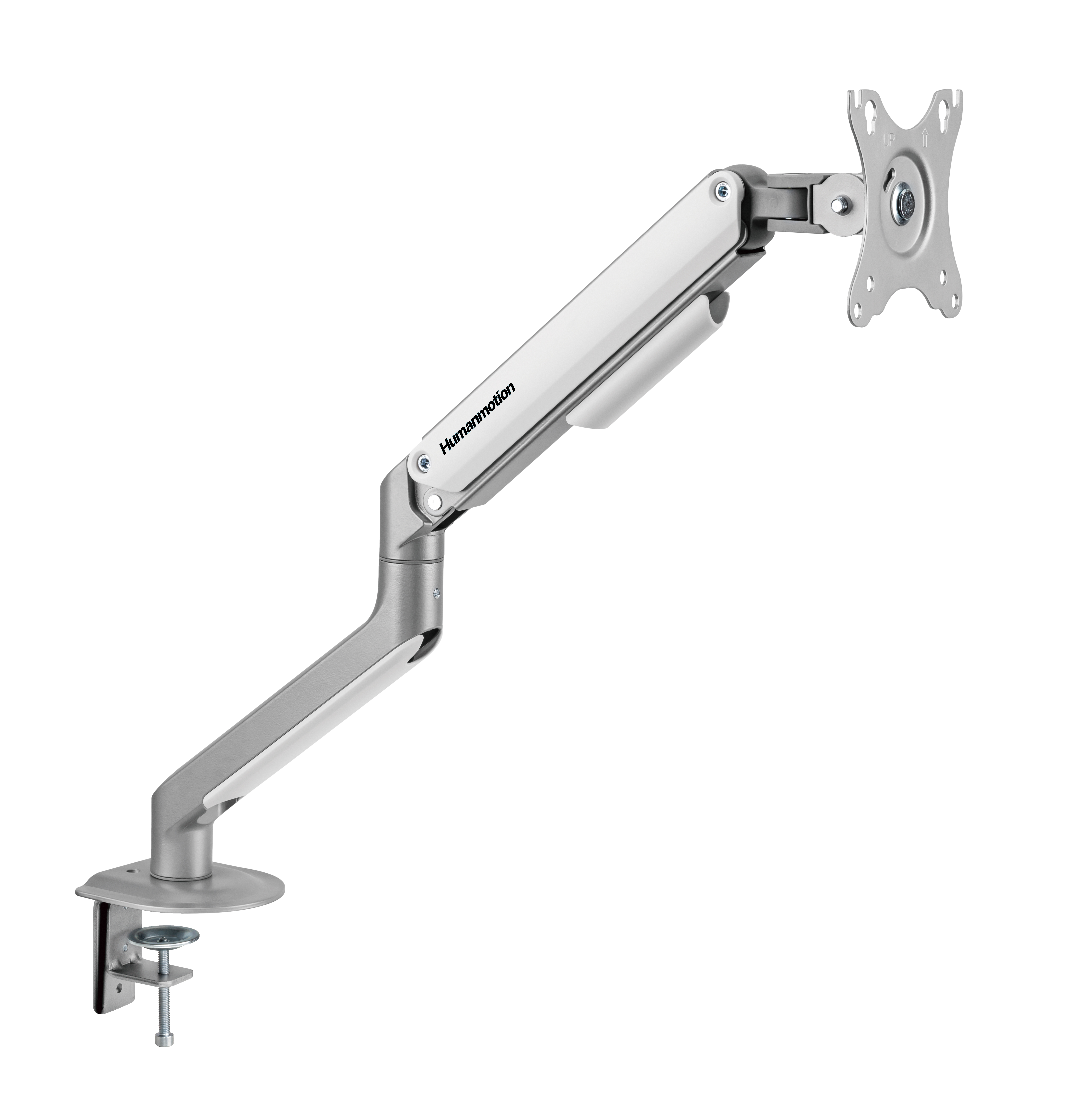 Giá Đỡ Màn Hình Human Motion T6 Pro (17- 32 inch) Màu Trắng Bạc