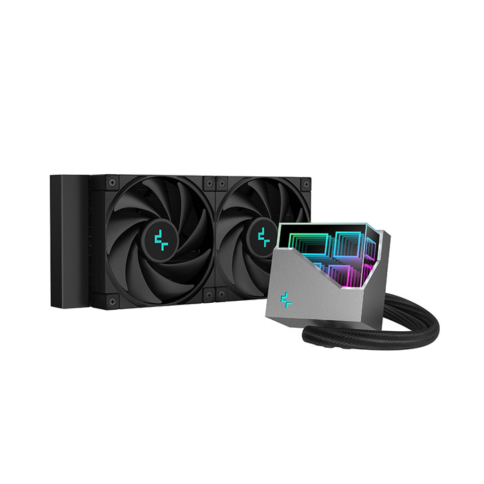 Tản Nhiệt Nước CPU Deepcool LT520 Black High - Perfotmance (2 fan 12cm)