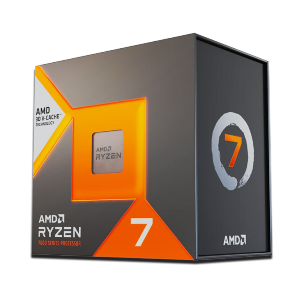 CPU AMD Ryzen 7 7800X3D (AMD AM5 - 8 Core - 16 Thread - Base 4.2Ghz - Turbo 5.0Ghz - Cache 104MB)