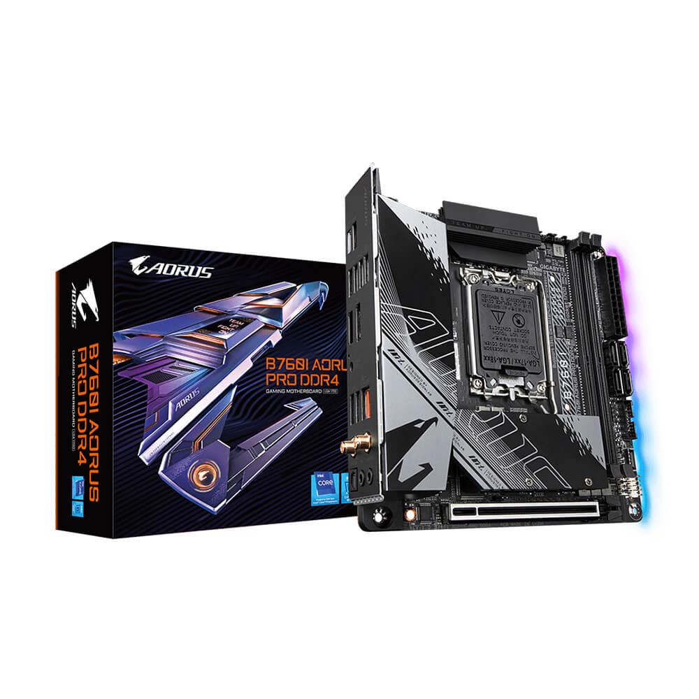 Mainboard Gigabyte B760I AORUS PRO DDR4 (Wifi+Bluetooth)