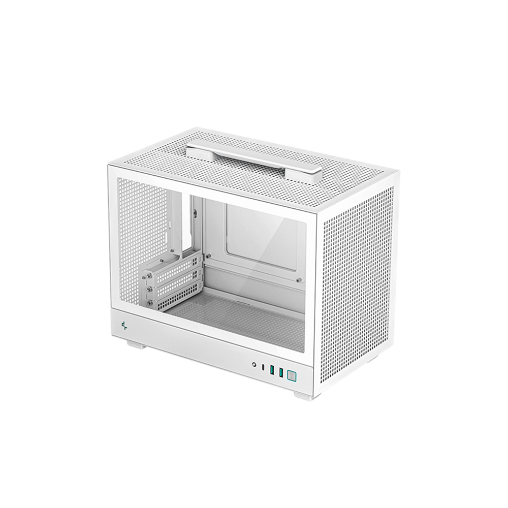 Vỏ Case mini Deepcool CH160 WH (itx, Màu Trắng)