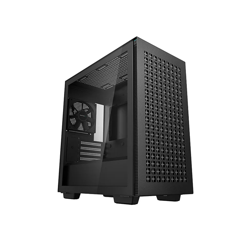 Vỏ Case Deepcool CH370 (MATX, Màu Đen)