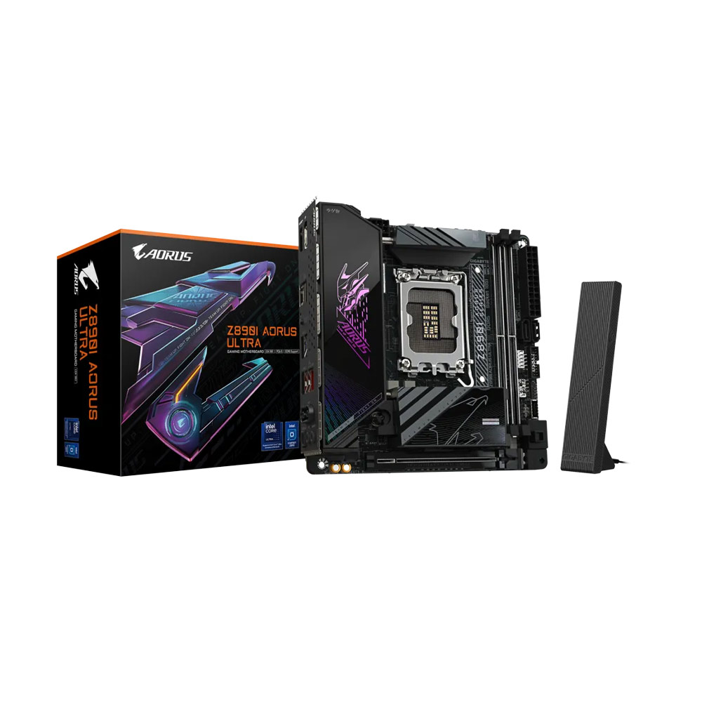 Mainboard Gigabyte Z890I AORUS ULTRA DDR5 (Wifi+Bluetooth+Thunderbolt 4)