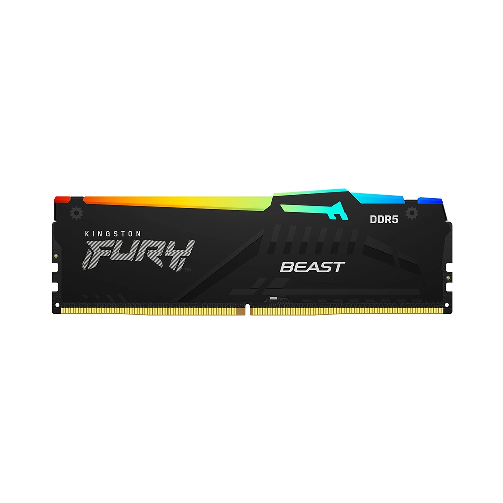 RAM Kingston FURY Beast RGB 32GB (1x32GB) DDR5 6000Mhz (KF560C36BBEA-32) (AMD EXPO+INTEL XMP)