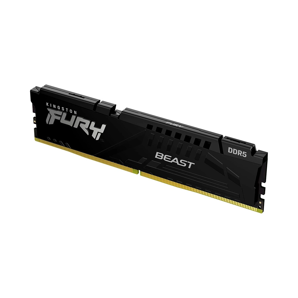 Ram PC Kingston Fury Beast Black 16GB 6000MHz DDR5 (1x16GB) KF560C36BBE2-16