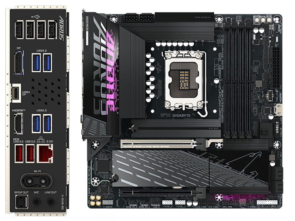 Mainboard Gigabyte B860M AORUS ELITE